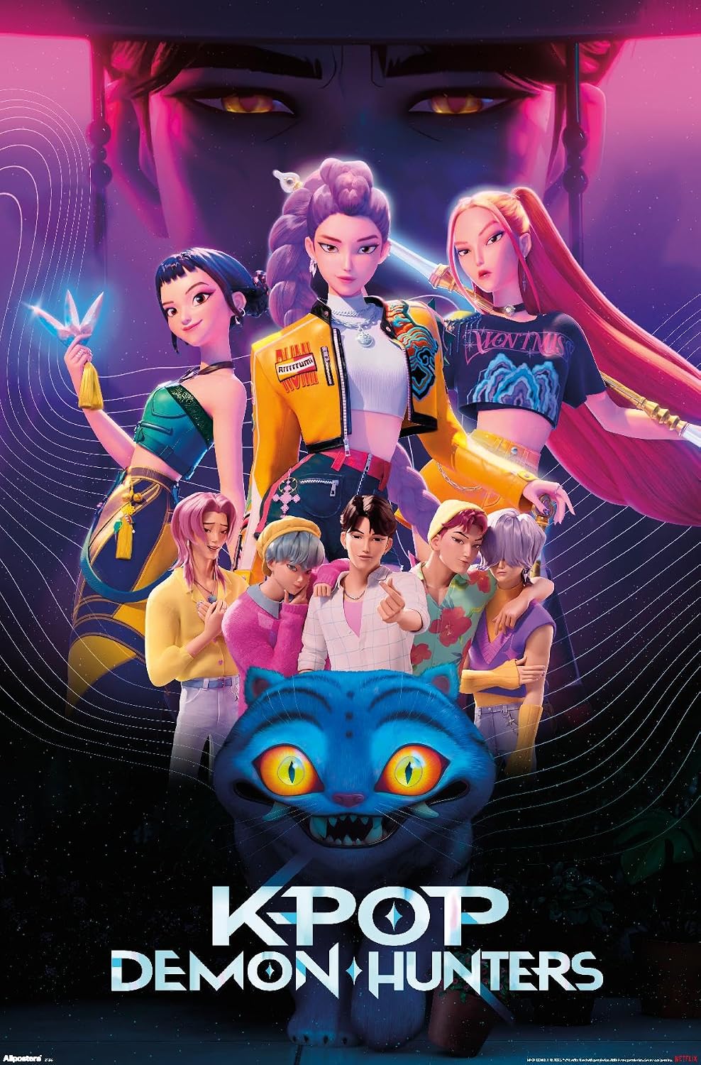 KPop Demon Hunters poster